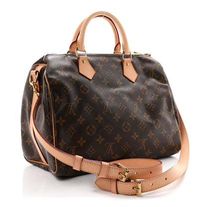 Louis Vuitton Monogram Speedy Bandouliere 30 3 of 11