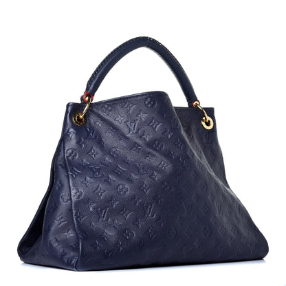 Louis Vuitton Empreinte Artsy MM Marine Rouge 3 of 9