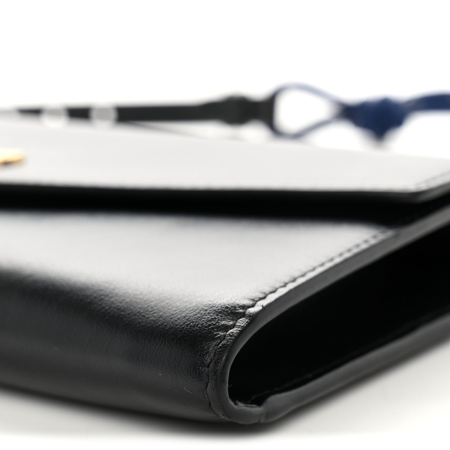 Nappa Wallet On Strap Black Baltic