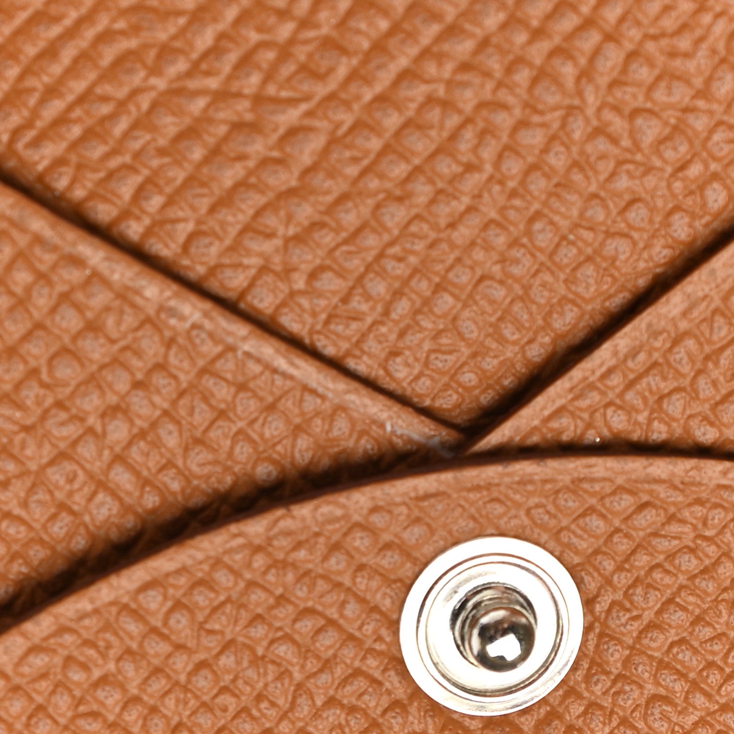 Hermes Epsom Calvi Card Case Gold 9 of 10