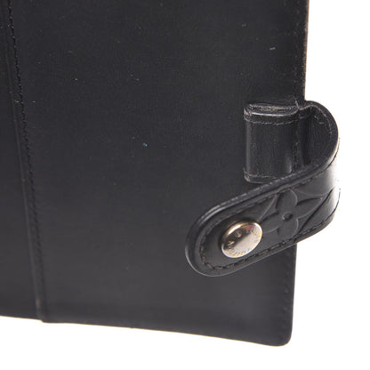 Louis Vuitton Mat Monogram Small Ring Agenda Cover Black 9 of 11