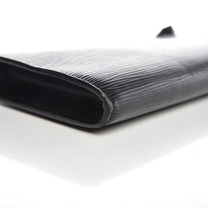 Louis Vuitton Epi Pochette Accessories 24 Black 12 of 13