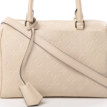 Louis Vuitton Empreinte Speedy Bandouliere 25 NM Creme 10 of 10