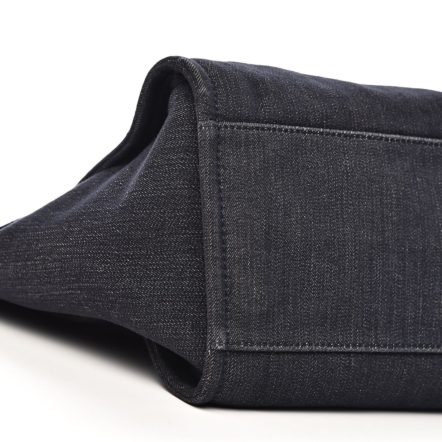 Denim Large Deauville Tote Dark Blue