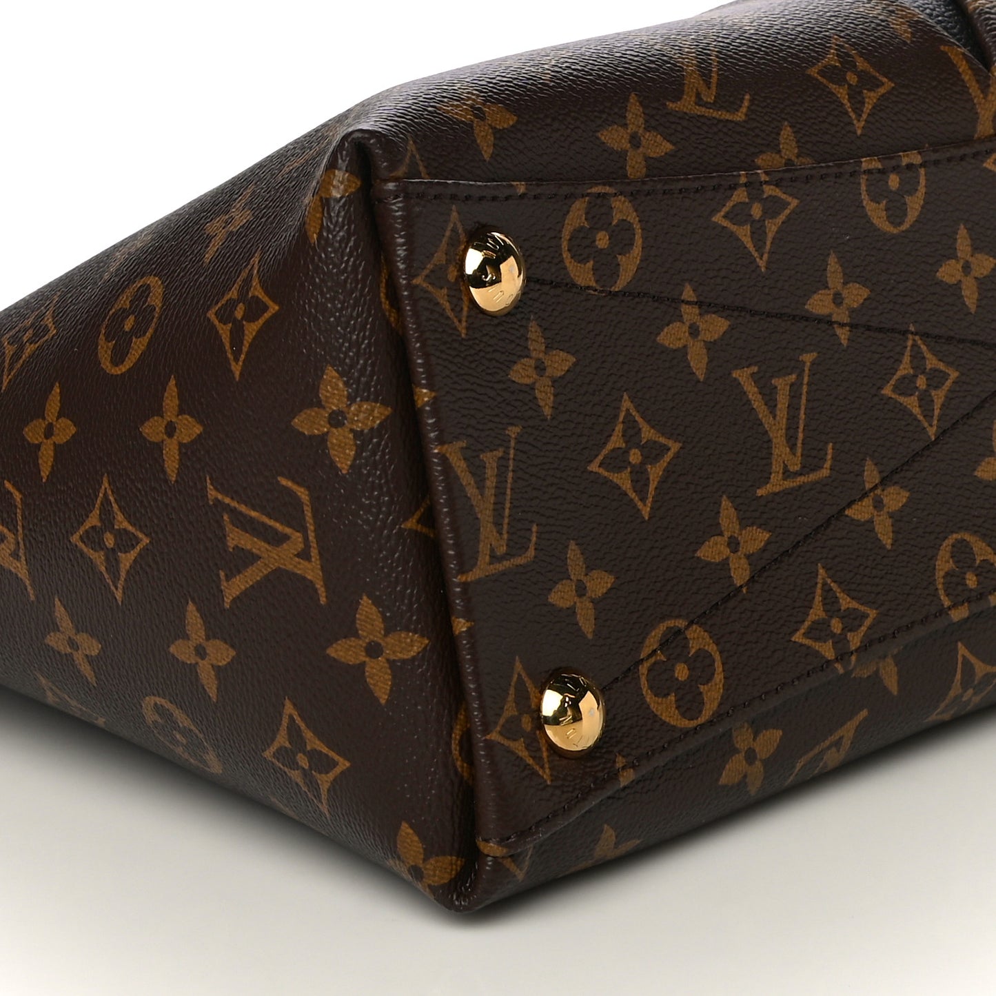 Monogram V Tote MM Black