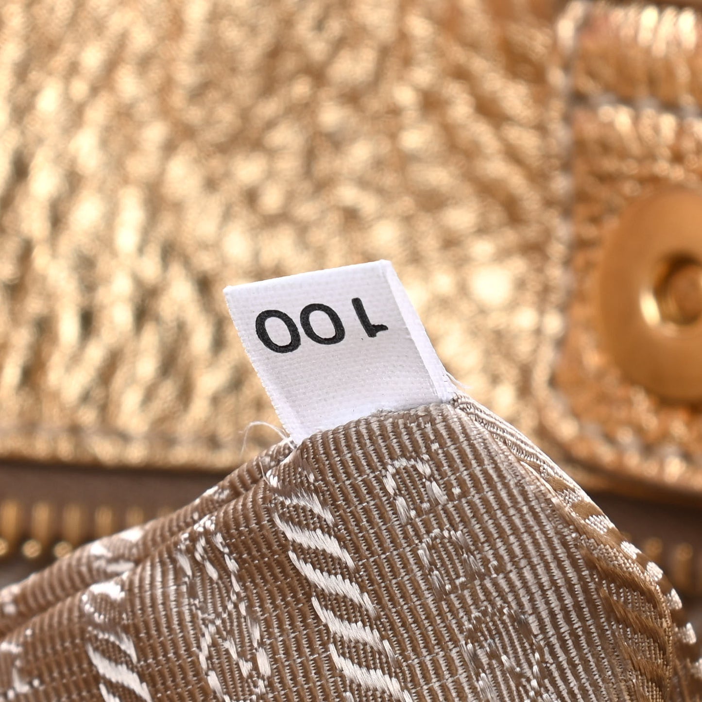 Jacquard Logo Tote Corda