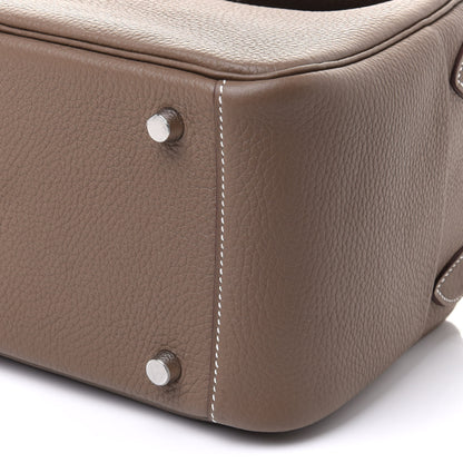 Hermes Taurillon Clemence Lindy 26 Etoupe 9 of 11