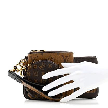 Louis Vuitton Reverse Monogram Giant Trio Pouch 2 of 9