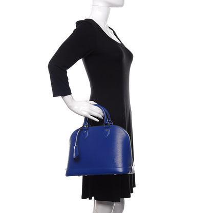 Louis Vuitton Epi Alma PM Blueberry 2 of 9