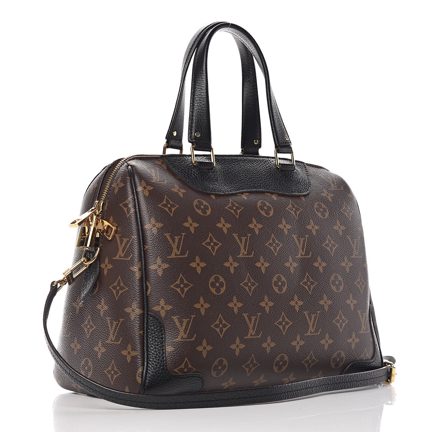 Louis Vuitton Monogram Retiro NM Black 3 of 9