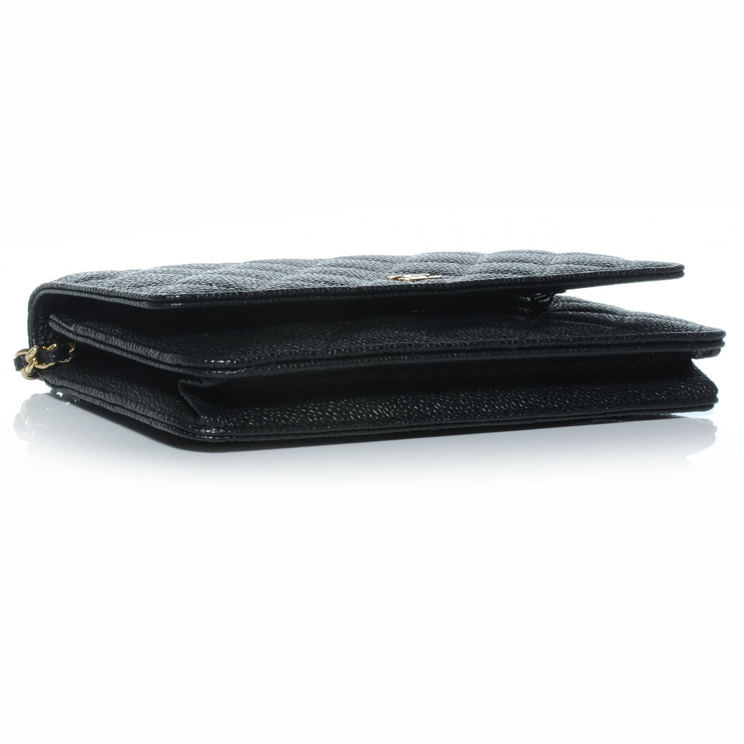 Chanel Caviar Wallet on Chain WOC Black 4 of 8