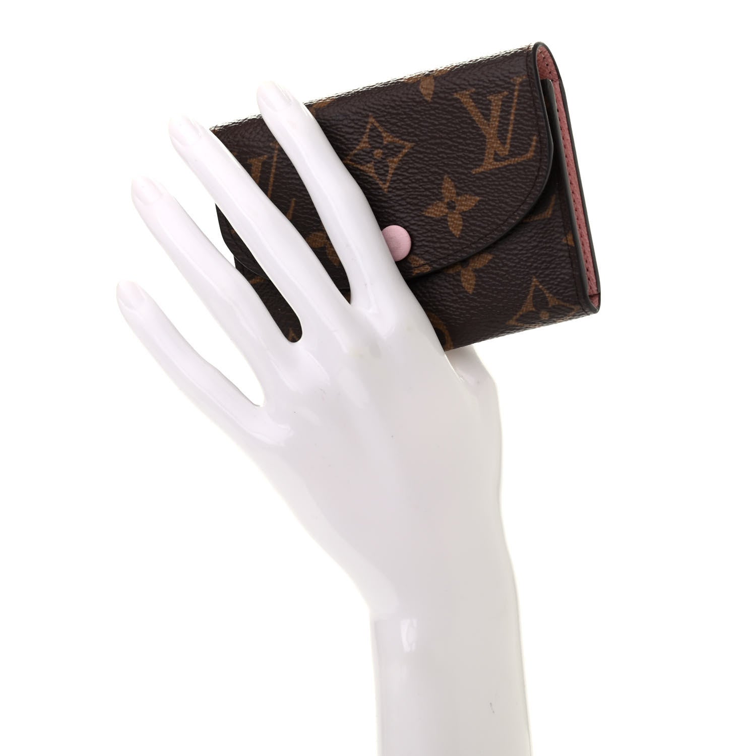 Louis Vuitton Monogram Rosalie Coin Purse Rose Ballerine 2 of 9