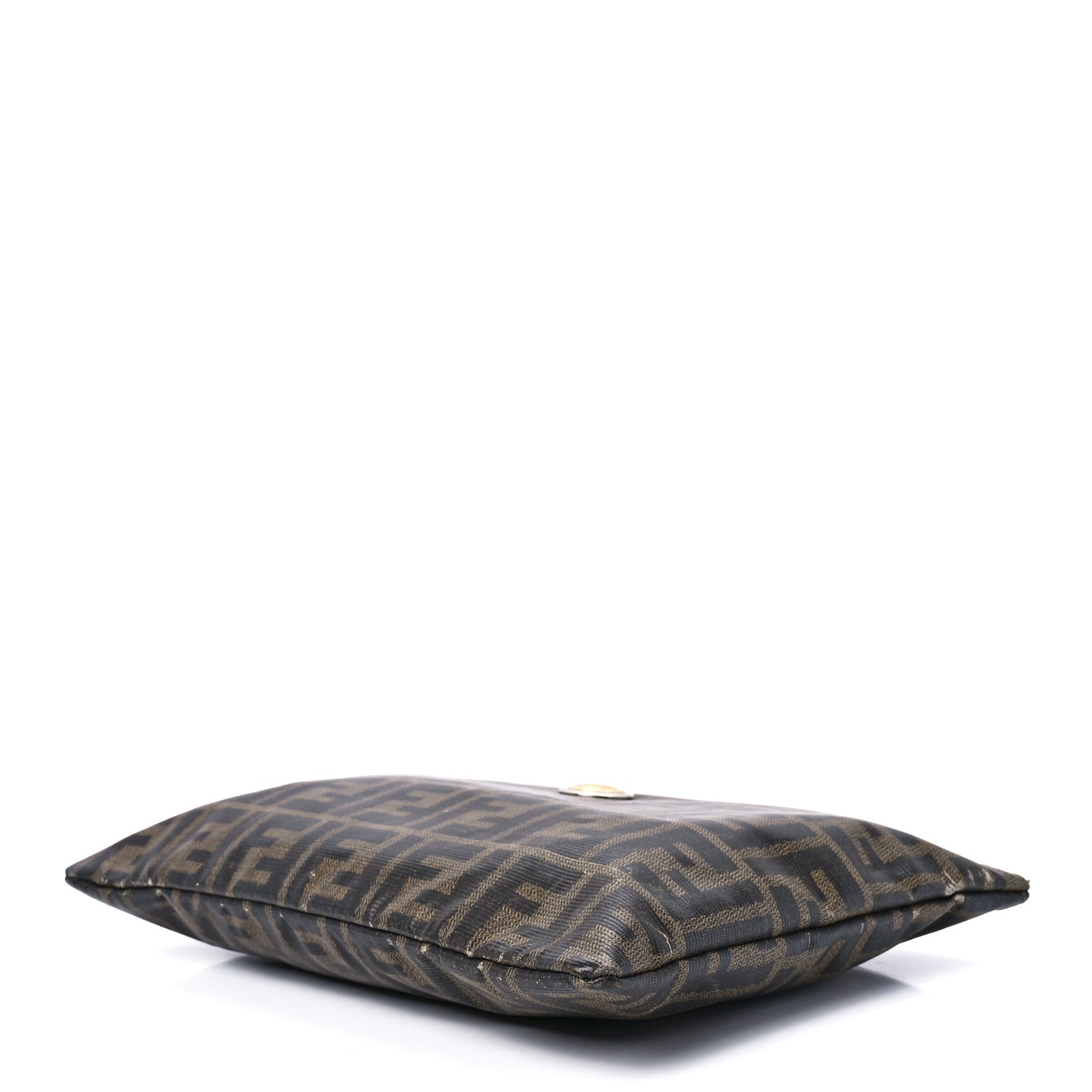 Fendi Zucca Spalmati Zip Pouch Tobacco 9 of 13