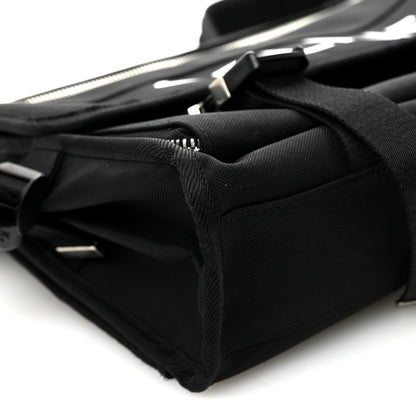 Celine Canvas Trekking Large Messenger Bag Black 8 of 10