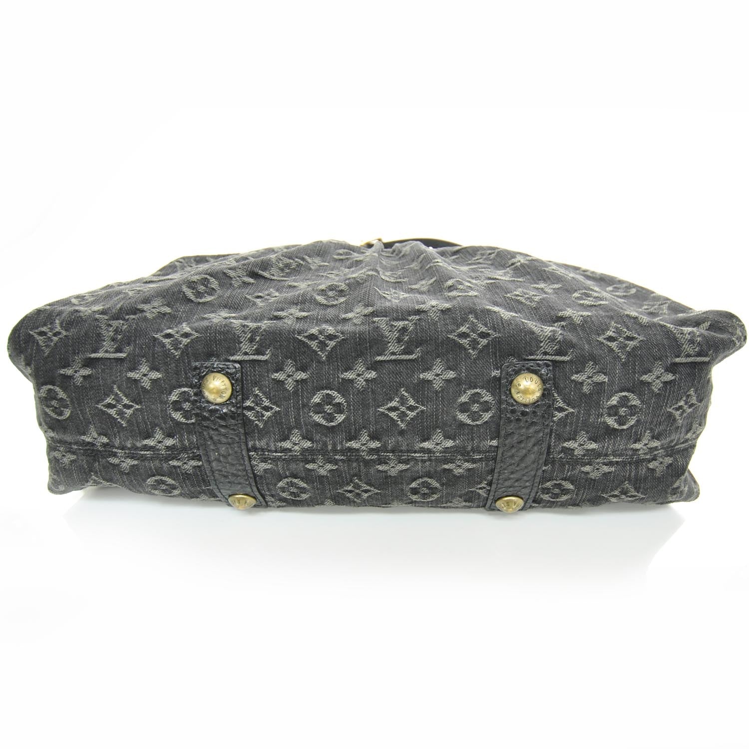 Louis Vuitton Denim Neo Cabby MM Black 4 of 8