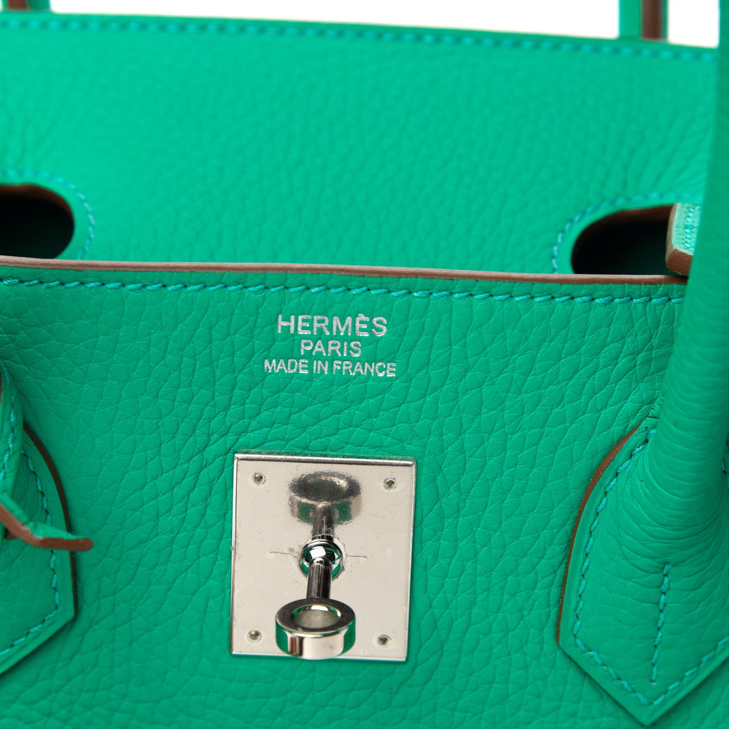 Taurillon Clemence Birkin 35 Menthe
