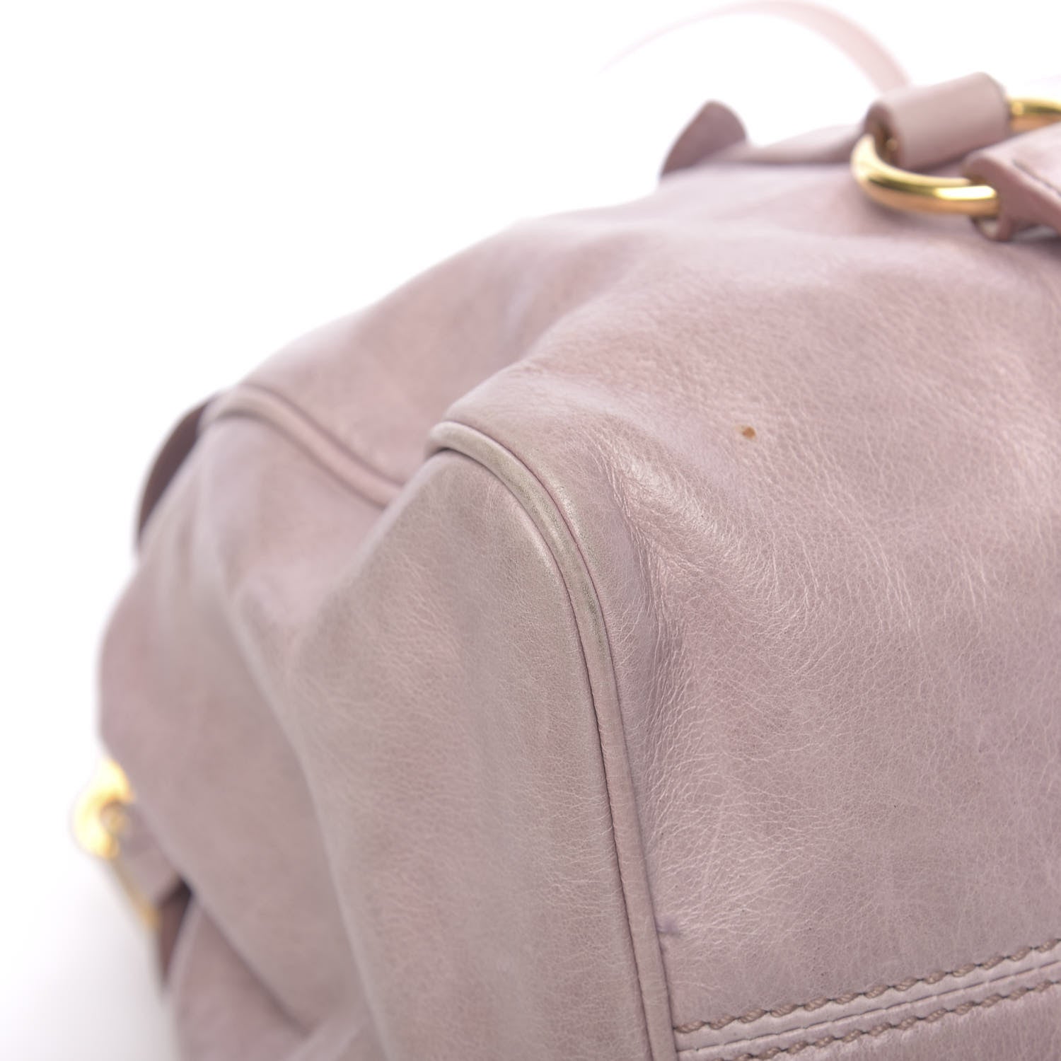 Miu Miu Vitello Medium Bow Bag Mughetto 9 of 12