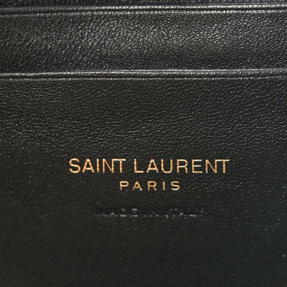 Saint Laurent Grain De Poudre Matelasse Monogram Mini Lou Camera Bag Black 6 of 11