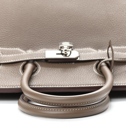 Hermes Togo Birkin 35 Etoupe 12 of 33
