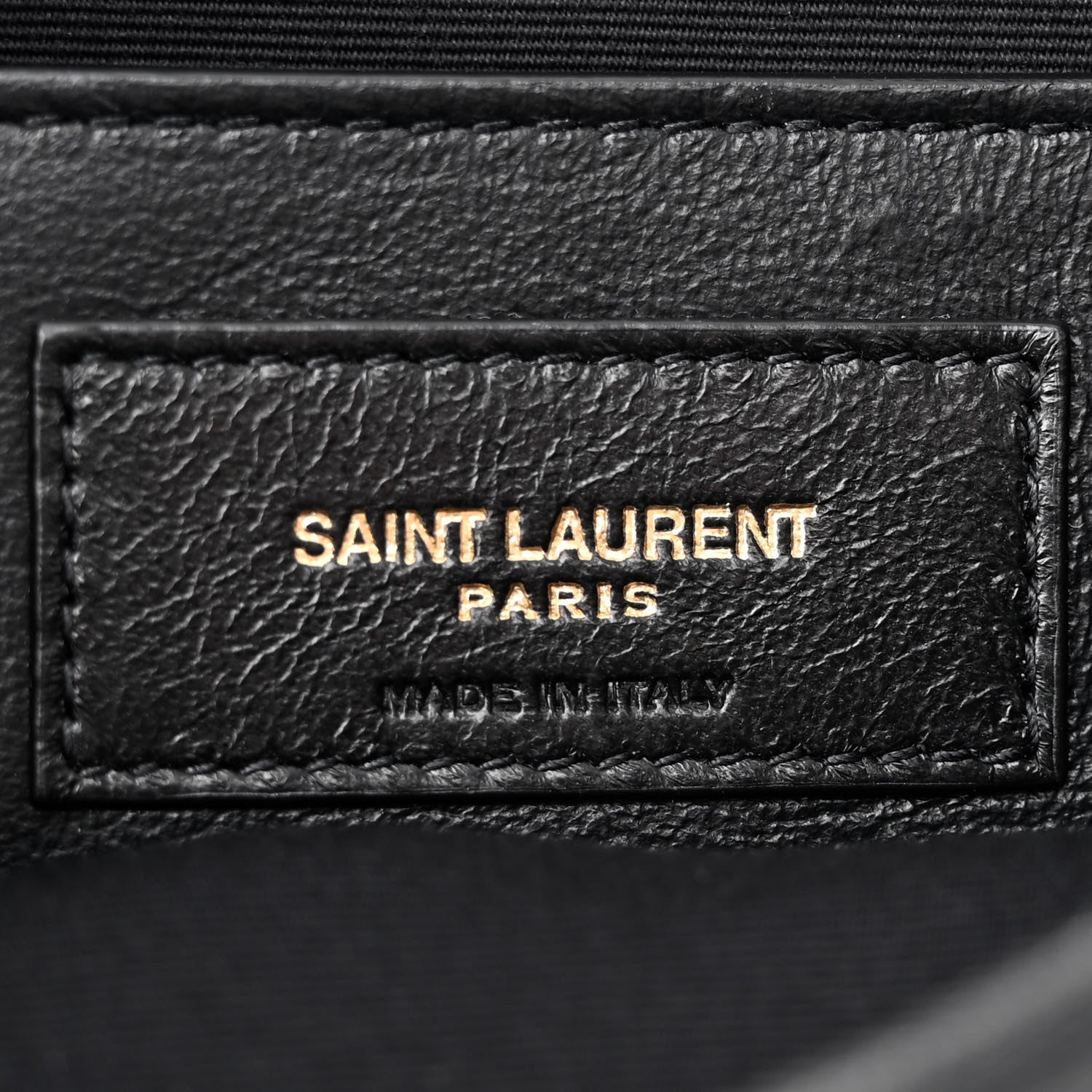 Saint Laurent Lambskin Quilted Small Becky Chain Bag Black 6 of 11