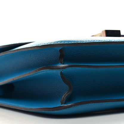 Hermes Evercolor Constance 24 Bleu Azteque 11 of 14