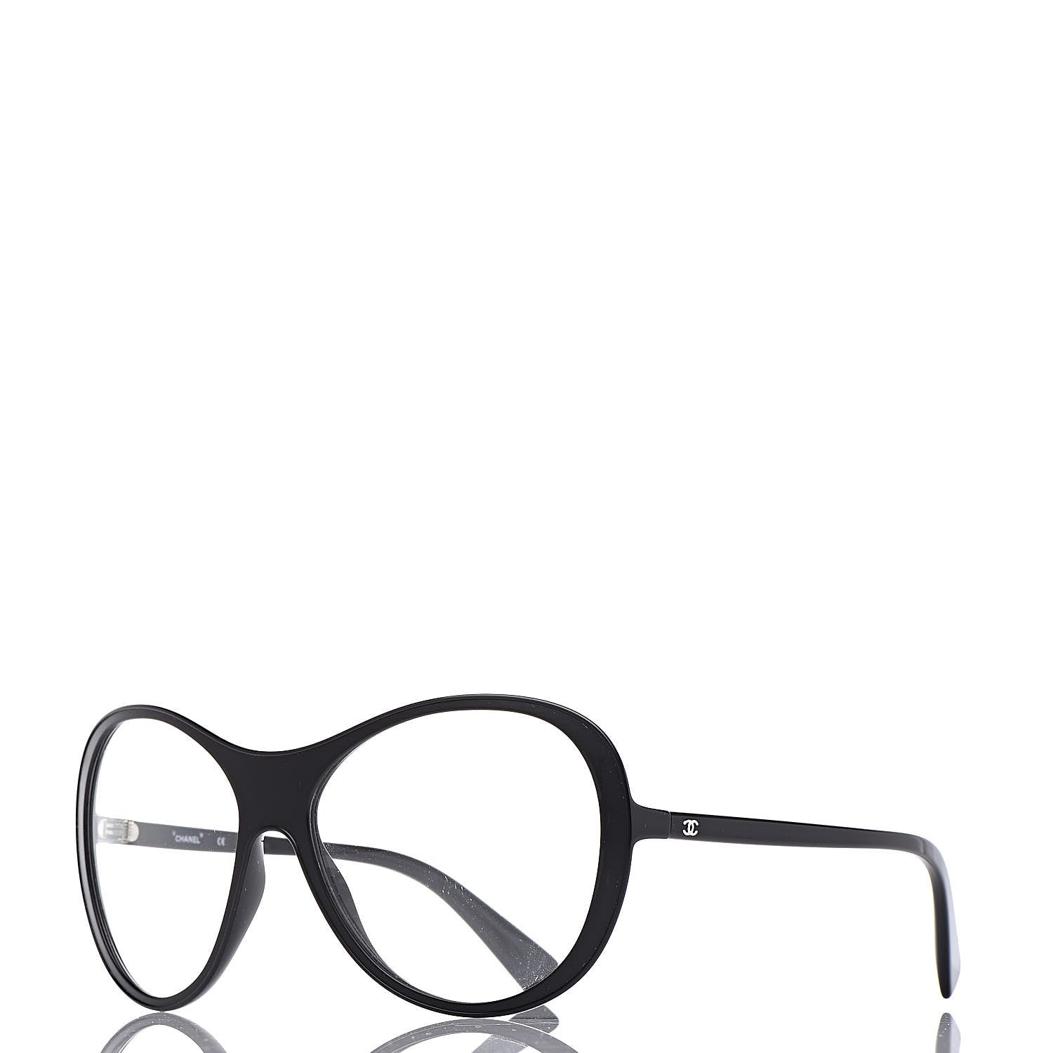 Chanel Clip On Sunglasses 71230 Mirror Grey Black 3 of 13