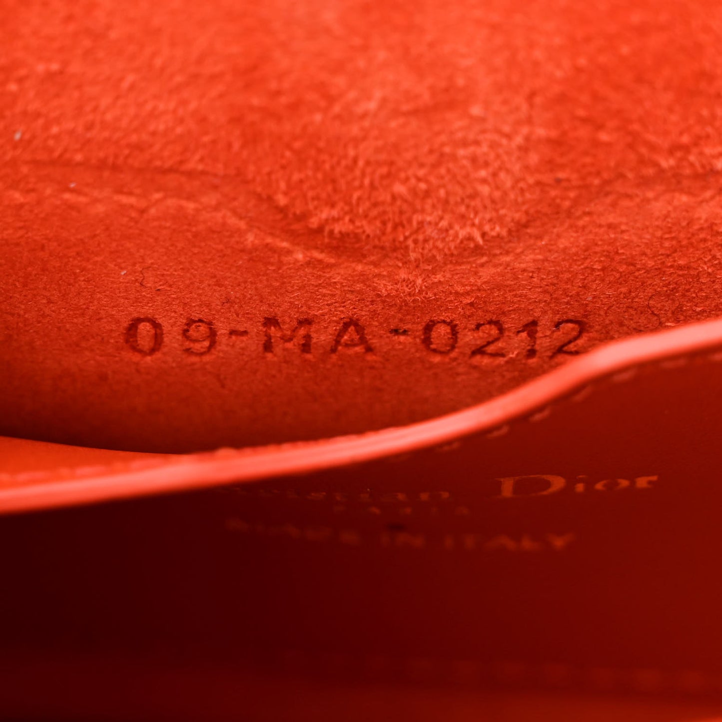 Box Calfskin East West Bobby Bag Orange