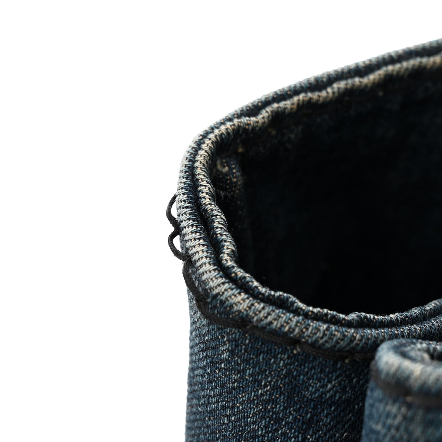 Denim Canapa Logo Tote Avio