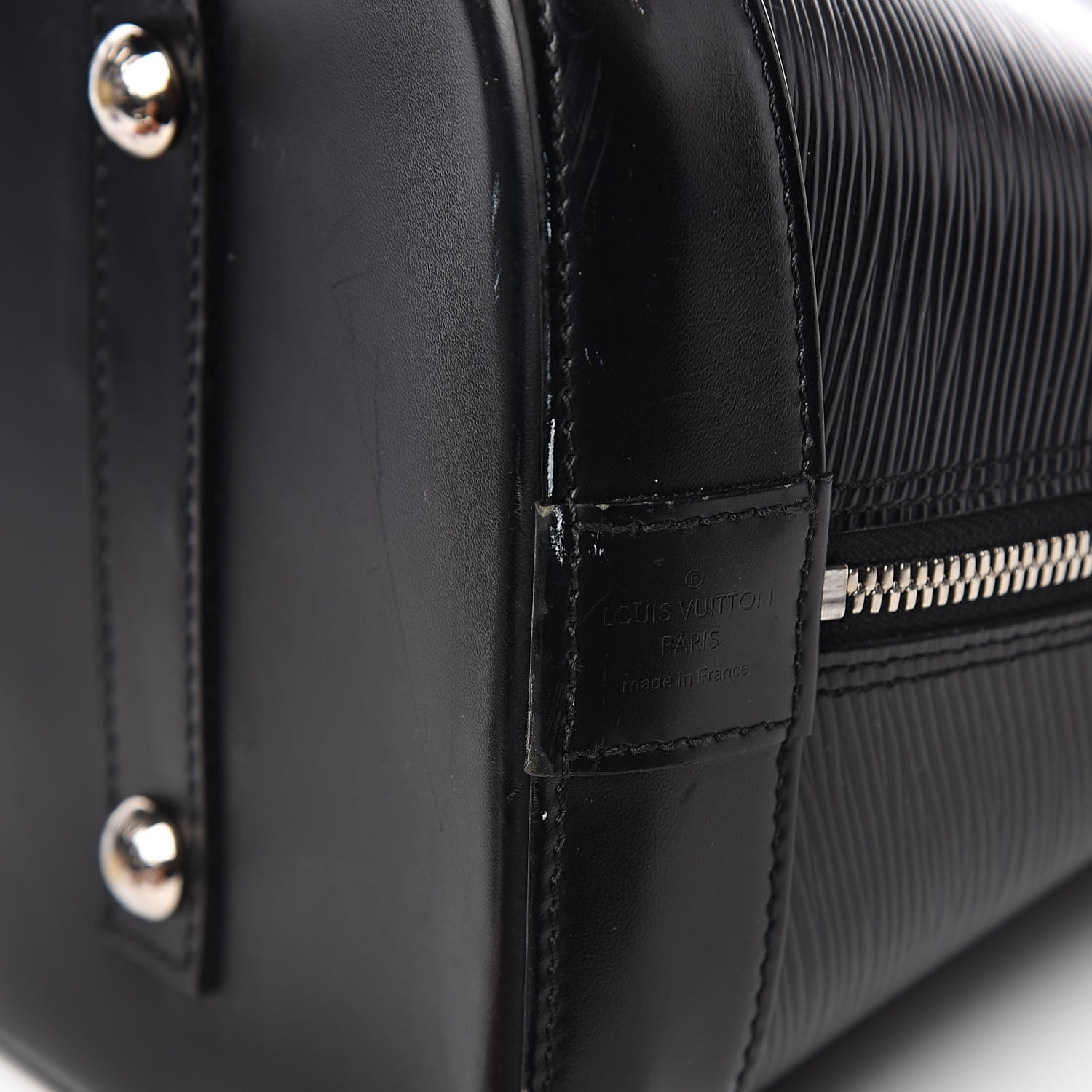 Louis Vuitton Epi Alma GM Black 13 of 16