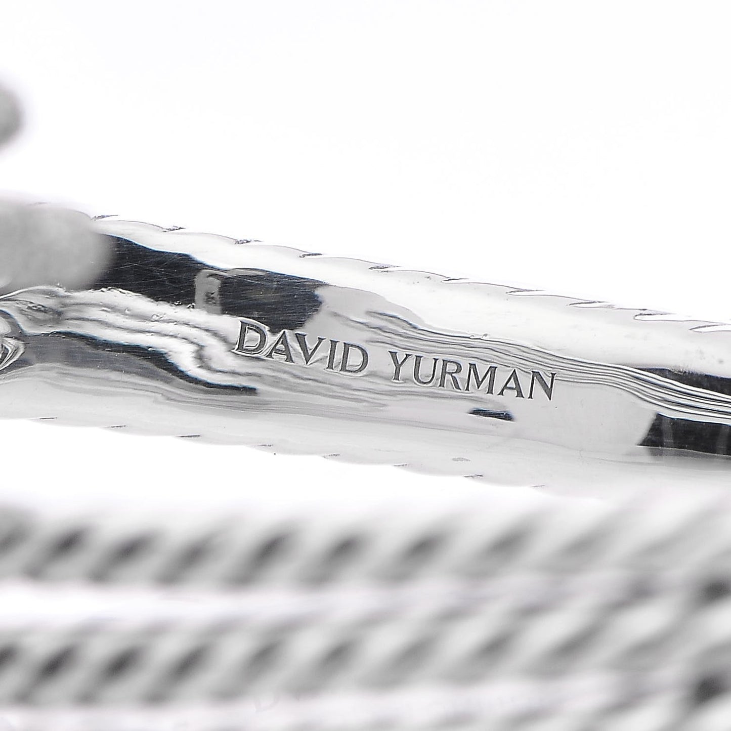 Sterling Silver Diamond 3-Row Open Willow Bracelet