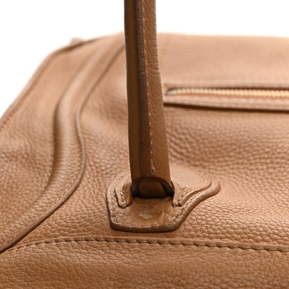 Celine Drummed Calfskin Mini Luggage Camel 17 of 17