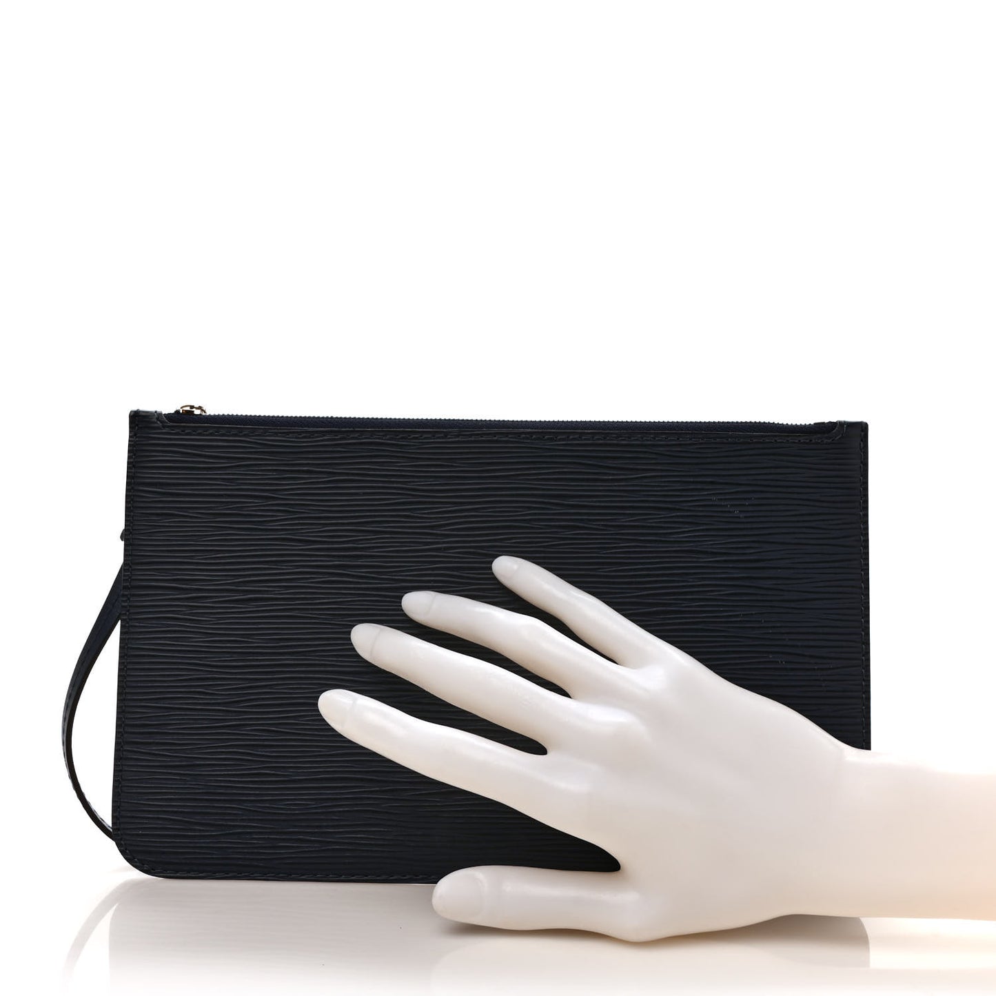 Epi Neverfull Pochette MM GM Indigo