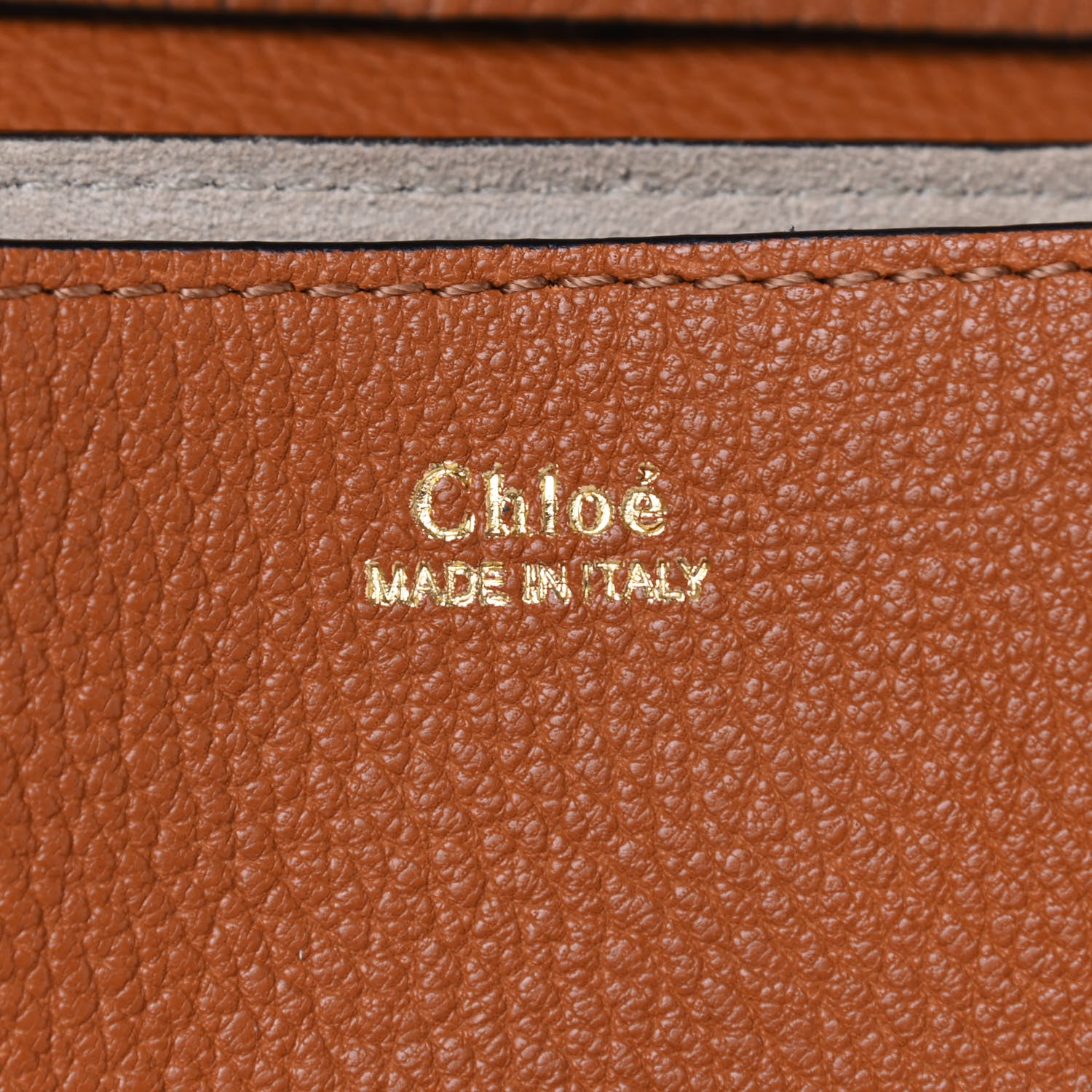 Chloe Grained Lambskin Mini Drew Shoulder Bag Caramel 8 of 8