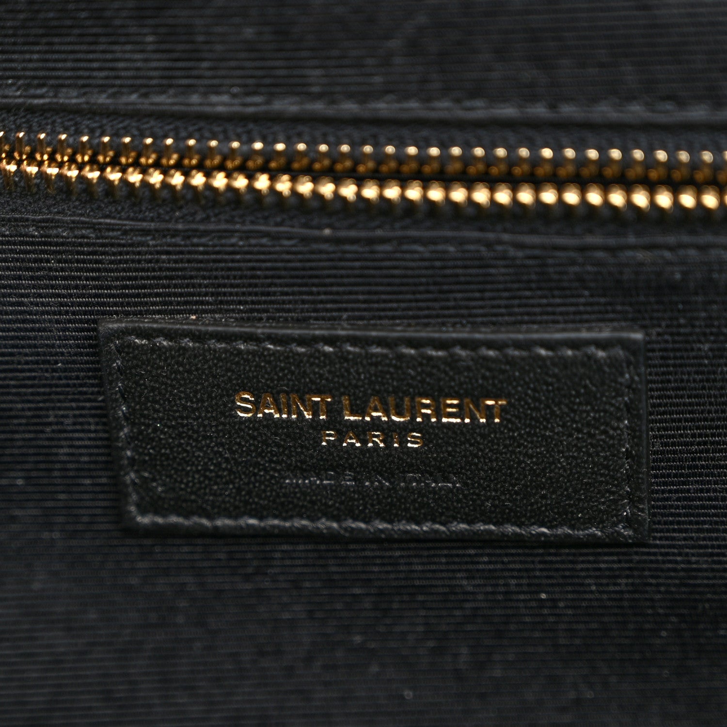 Saint Laurent Grain De Poudre Matelasse Chevron Large Monogram Satchel Nude Powder 6 of 10