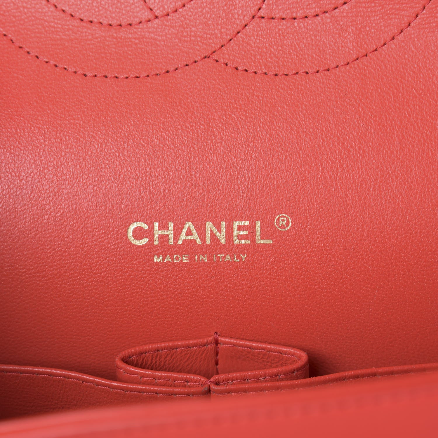 Chanel Lambskin Quilted Maxi Double Flap Red 6 of 11