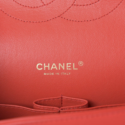 Chanel Lambskin Quilted Maxi Double Flap Red 6 of 11