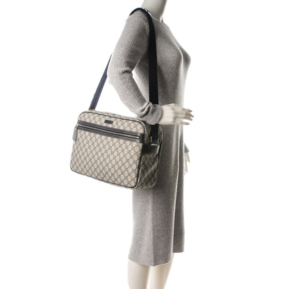 Gucci GG Plus Monogram Large Messenger Bag Navy 2 of 8