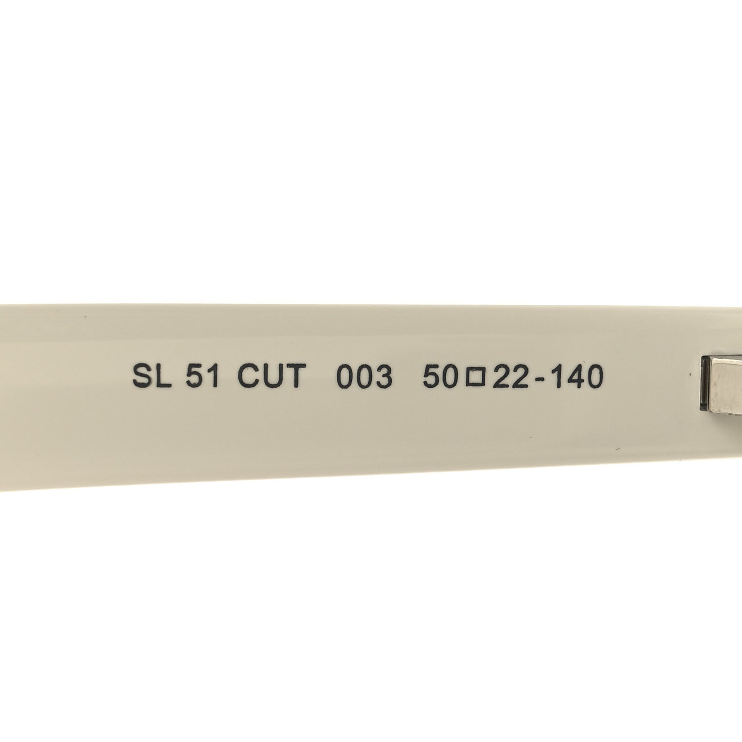 Acetate Over Sunglasses SL 51 White