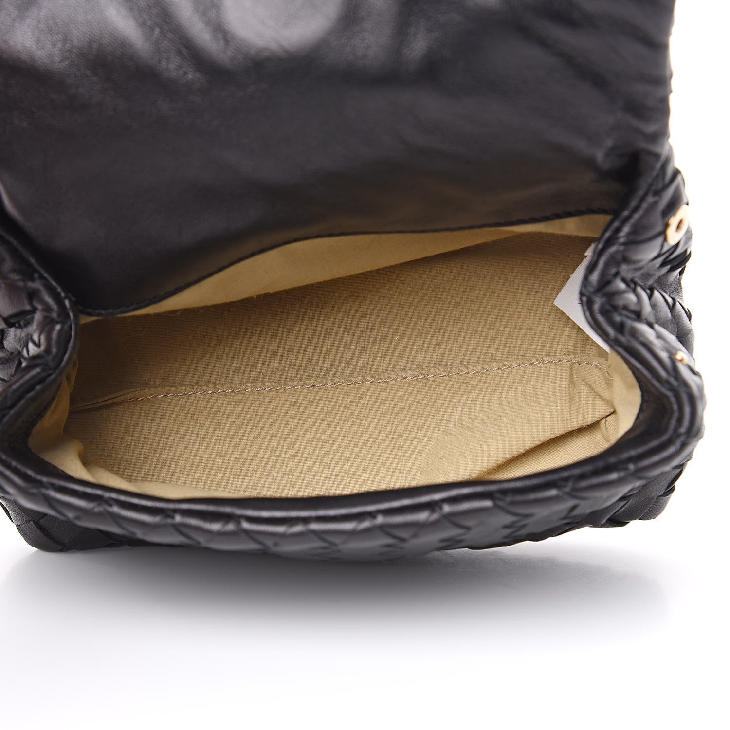Bottega Veneta Nappa Intrecciato Cosmetic Case Black 5 of 10