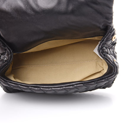 Bottega Veneta Nappa Intrecciato Cosmetic Case Black 5 of 10