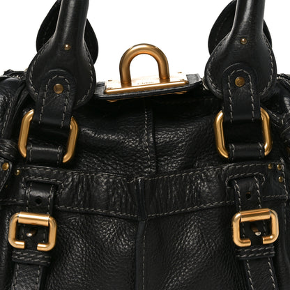 Chloe Calfskin Paddington Small Shoulder Bag Black 8 of 10
