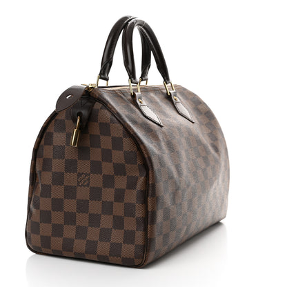 Louis Vuitton Damier Ebene Speedy 30 3 of 13