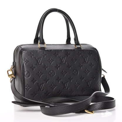 Louis Vuitton Empreinte Speedy Bandouliere 25 NM Black 4 of 11