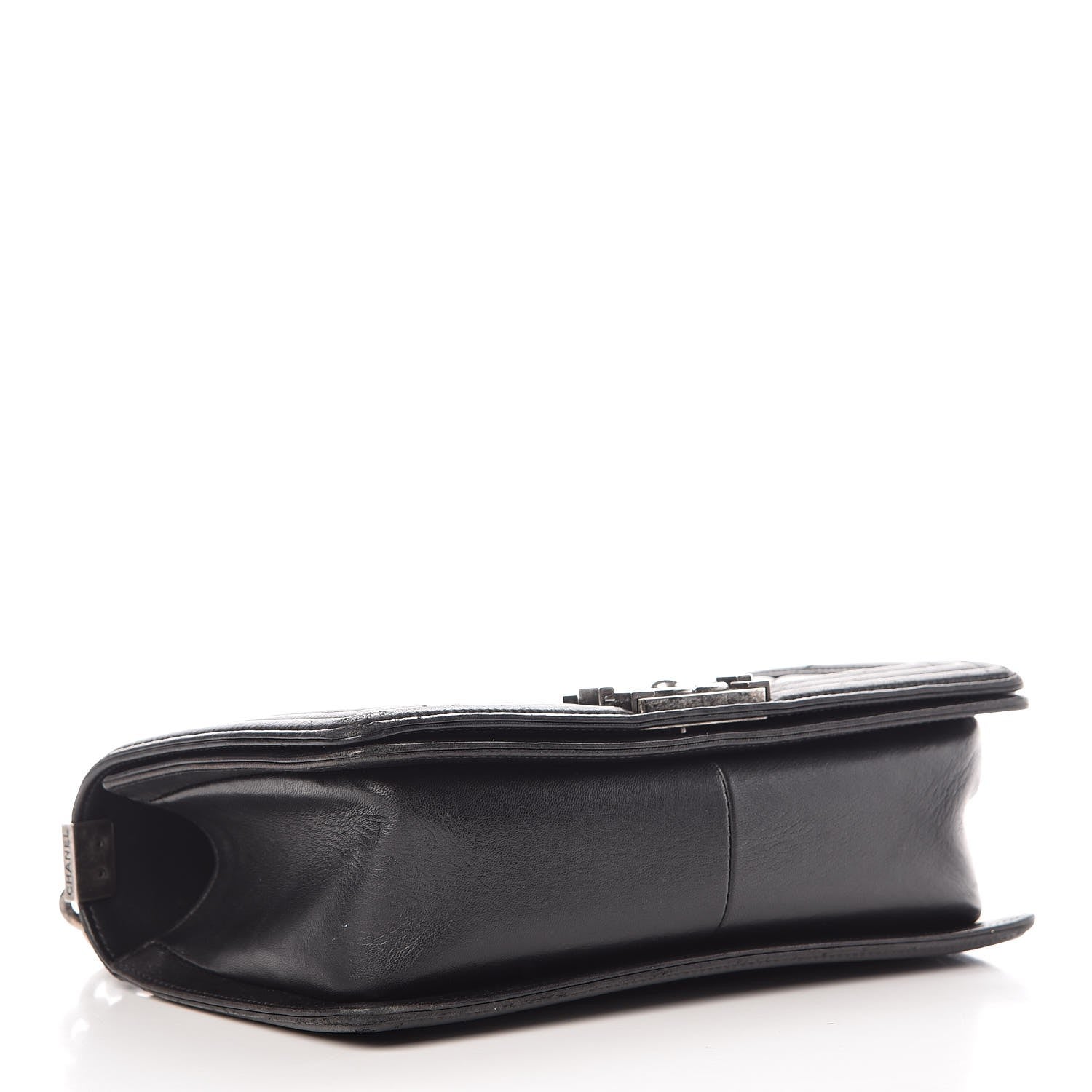 Chanel Lambskin Quilted Medium Boy Flap Black 4 of 18