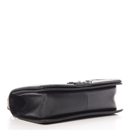Chanel Lambskin Quilted Medium Boy Flap Black 4 of 18