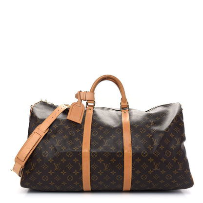 Louis Vuitton Monogram Keepall Bandouliere 55 1 of 12