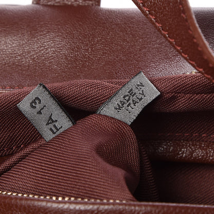 Marc Jacobs Leather Frankie Zip Handbag Chestnut 9 of 16