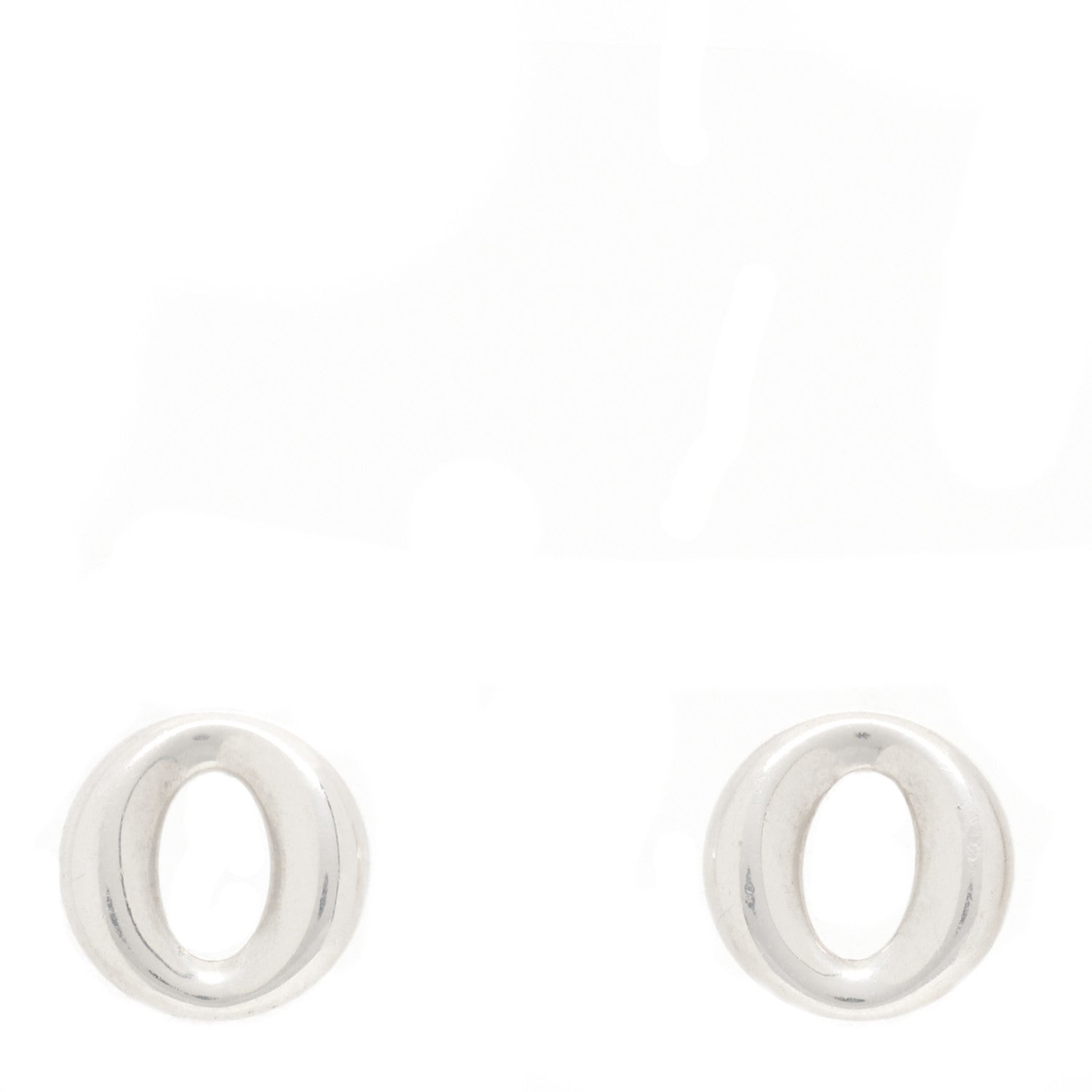Tiffany Sterling Silver Elsa Peretti Sevillana Earrings 1 of 4