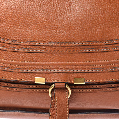 Chloe Calfskin Large Marcie Satchel Tan 24 of 24