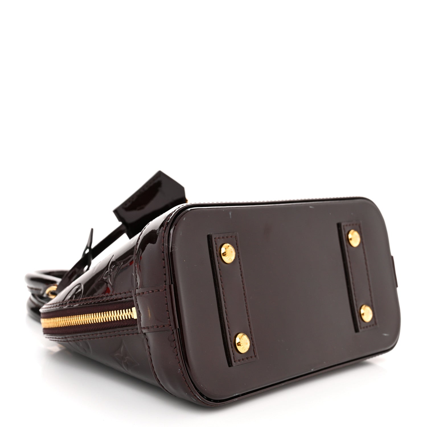 Louis Vuitton Vernis Alma BB Amarante 4 of 16